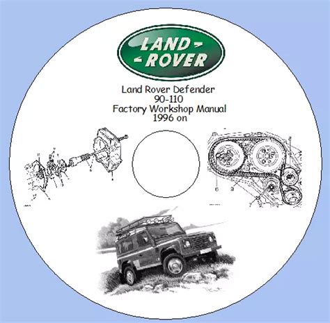 LAND ROVER DEFENDER 90 110 Factory Workshop Manual 1996 On 8 50