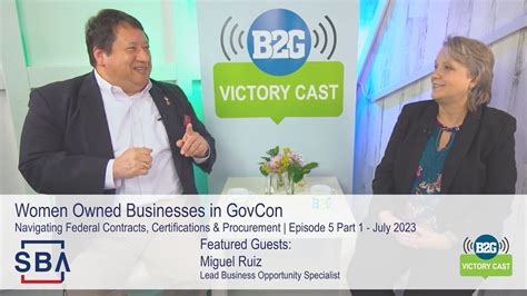 Women Owned Businesses In Govcon B G Victory Cast Episode Part