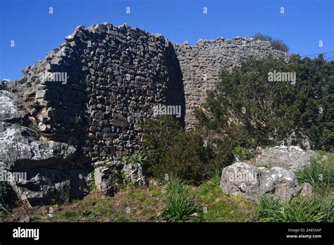 View of Medusa castle Stock Photo - Alamy