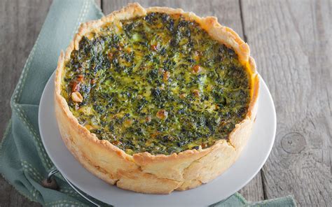 Quiche Pinards Pignons De Pin Hgourmet