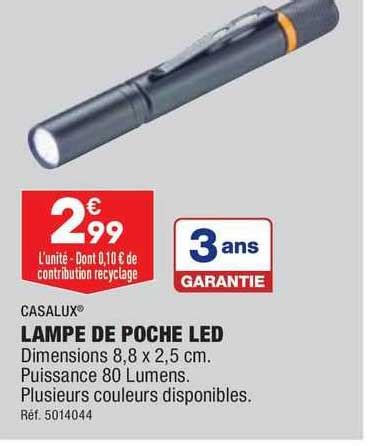 Promo Casalux Lampe De Poche Led Chez Aldi ICatalogue Fr