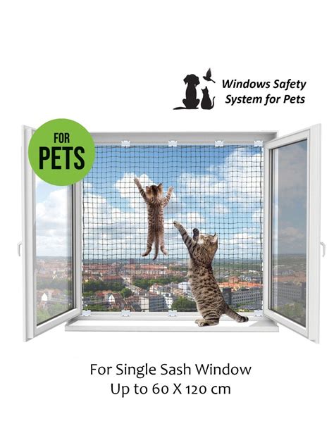 Mesh Window Protection For Cats Window Safety For Pets Etsy Window