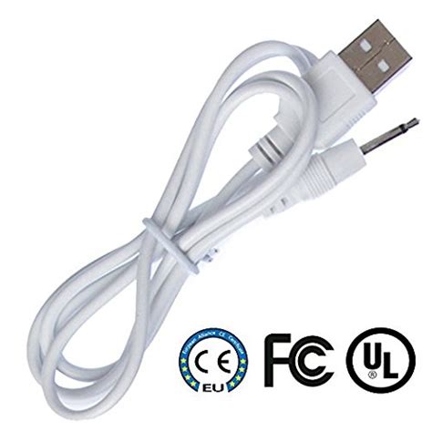 Official Replacement Usb Charging Cord For Use With Our Vibrator Models White