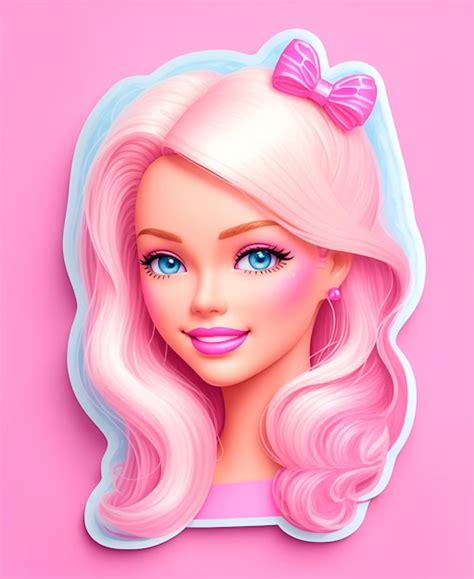 Barbie Doll Head Drawing