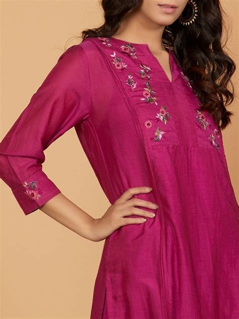 Pin By Silky Grover The Label On Kurtis Kurti Neck Designs Kurti