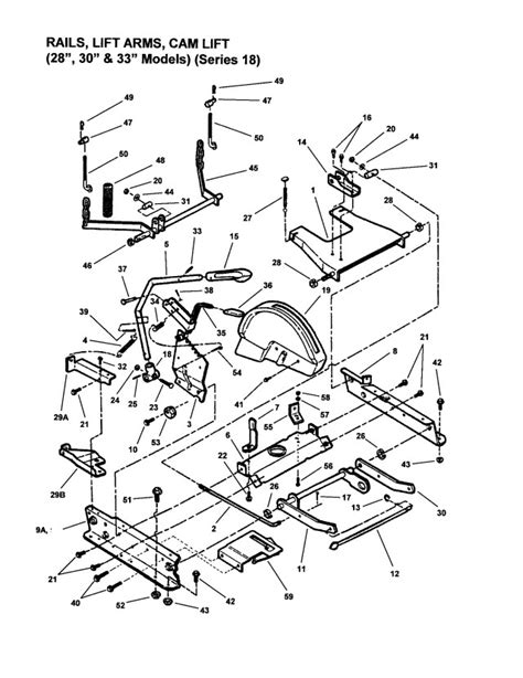 Craftsman Riding Mower Parts Diagram