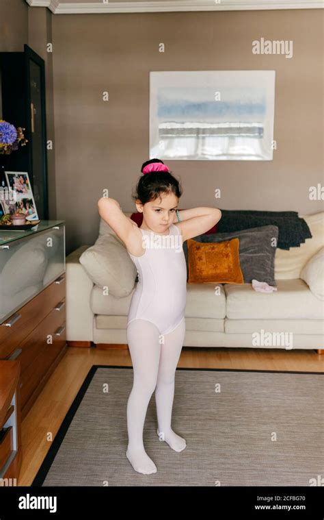 Black Leotard And Pink Tights