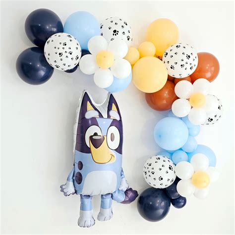 Bluey Balloon Garland Bluey Birthday Decorations Bluey Balloon Arch