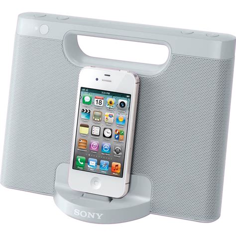 Sony Rdp M7ip Speaker Dock For Ipod And Iphone Silver