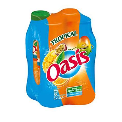 Oasis Tropical 4x50cl Pet Boutique Cabf