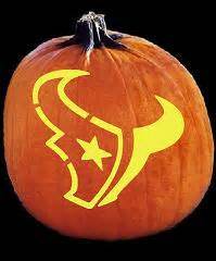 SpookMaster - NFL Football Houston Texans Pumpkin Carving Pattern ...