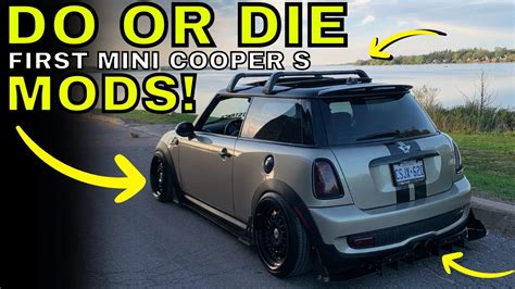 Top Mini Cooper S Mods Do Now R Youtube