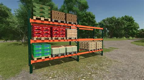 FS25 Stockage De Balles Et De Palettes V1 0 0 0 Mod FS25 Mods FS22 Mods