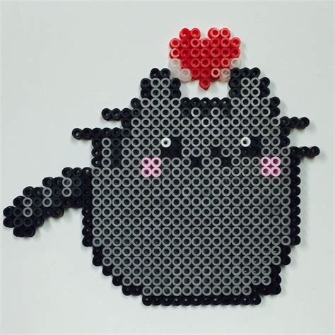 Pusheen Cat Perler Beads