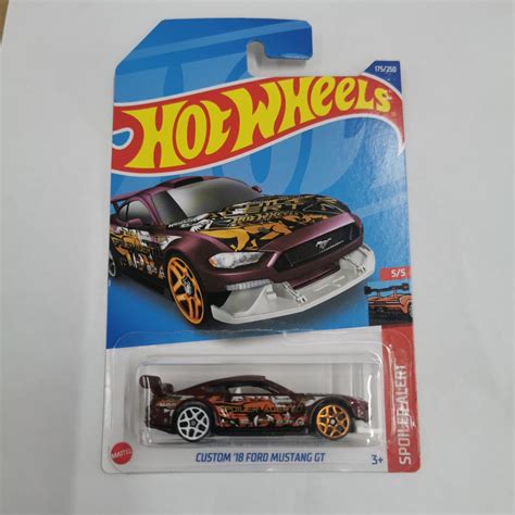 Jual Hot Wheels J22 CUSTOM 18 FORD MUSTANG GT SPOILER ALERT HW Hotwheels Shopee Indonesia