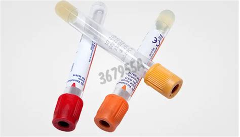 BD Vacutainer 5 Ml SST II PET Tube With Clot Activator Silica And