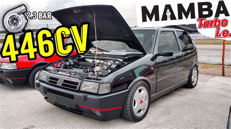 Fiat Uno Turbo Black Mamba Cv Nera Come La Paura Non Adatta Ai