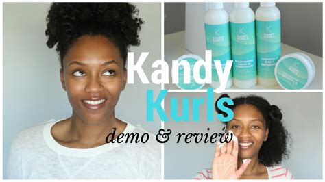 Kandy Kurls Product Line Demo And First Impression Youtube