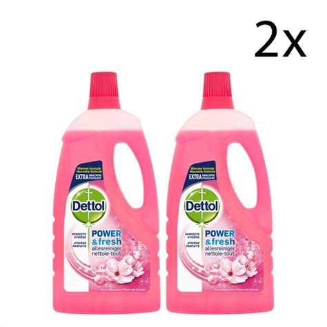 Dettol Allesreiniger Power And Fresh Kersenbloesem 1l X2 Bol