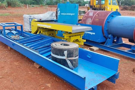 Tph Alluvial Gold Gravity Separation Plant In Ghana Jxsc Machinery