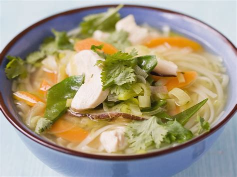 Chicken, Vegetable and Rice Noodle Soup recipe | Eat Smarter USA