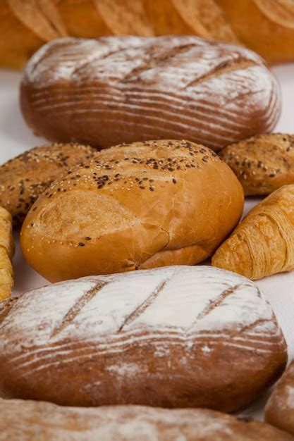 Premium Photo Various Bread Loaves