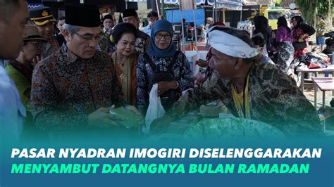 Libatkan Umkm Dan Pentas Budaya Warga Imogiri Gelar Pasar Nyadran