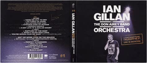 Ear Music Ian Gillan With The Don Airey Band And Orchestra Contractual