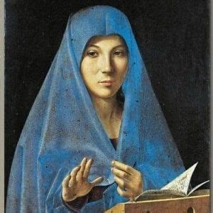 L Annunciata Di Antonello Da Messina Pittore Siciliano In