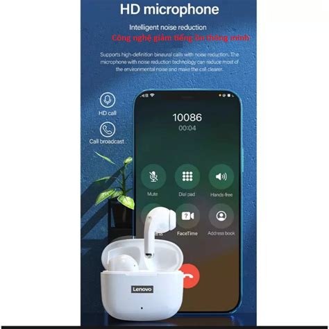 Tai Nghe Bluetooth Không Dây Lenovo Thinkplus Lp40lp40 Pro Hàng Chính Hãng Kit Voucher