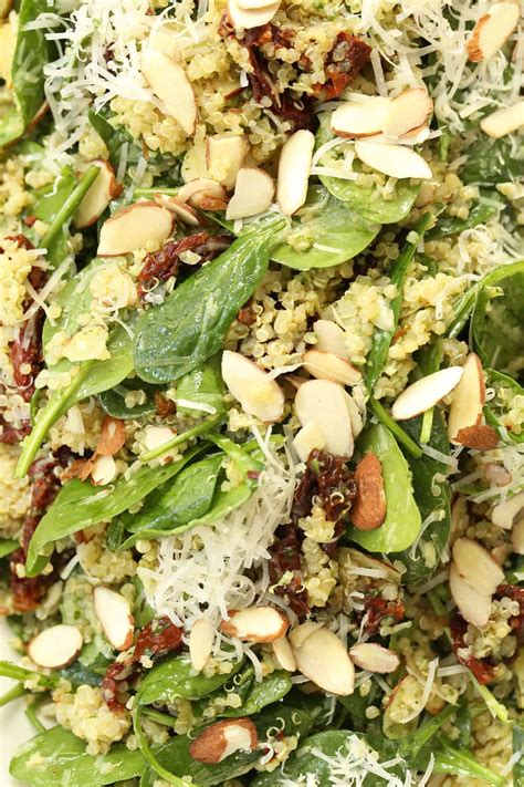 Spinach Quinoa Salad The Harvest Kitchen