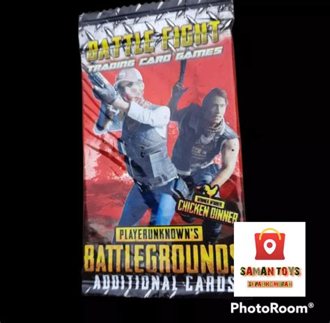 Kartu Gambar Pubg Mainan Kartu Trading Card Pubg Mainan Kartu