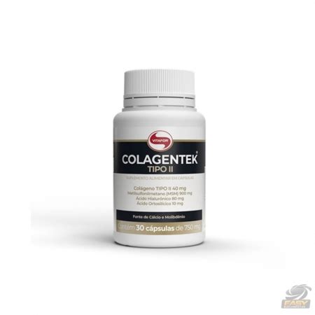 Vitafor Colagentek Tipo Ii Capsulas Bem Natural