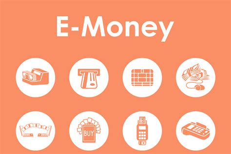 E Money Simple Icons Pre Designed Illustrator Graphics Creative Market