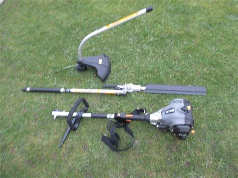 Titan Petrol Multi Tool Strimmerlong Reach Hedge Trimmer In