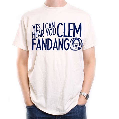 Inspired By Toast Of London T Shirt Yes I Can Hear You Clem Fandango