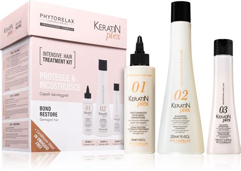 Phytorelax Laboratories Keratin Plex dárková sada pro posílení vlasů