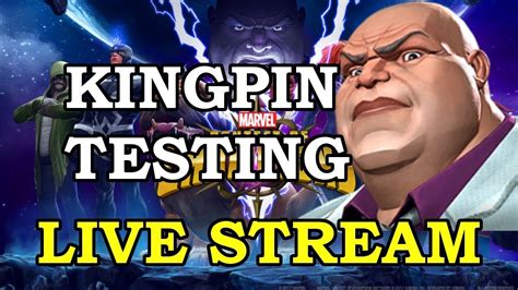 Kingpin Testing Marvel Contest Of Champions Live Stream Youtube