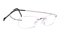 Agstum Pure Titanium Rimless Frame Prescription Hingeless Eyewear