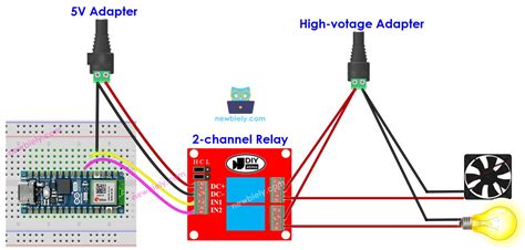 Arduino Nano Esp Channel Relay Module Arduino Nano Esp Tutorial