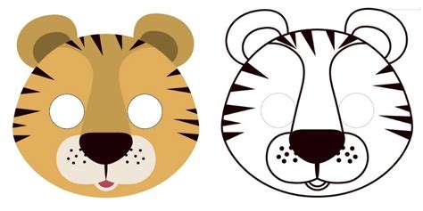 Tiger Mask Printable | Chinese New Year Crafts - Joy in Crafting