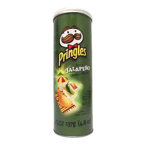 Papas Pringles sabor jalapeño 137 g Walmart