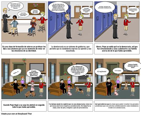 Democracia Storyboard By 6f39bb6a