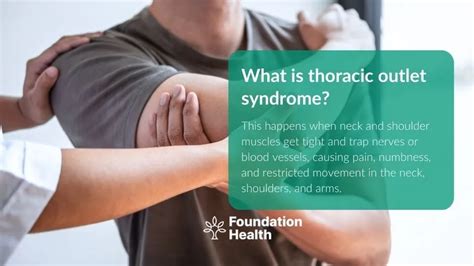 Treating Thoracic Outlet Syndrome With Osteopathy Foundation Health Osteopathy Byron Bay