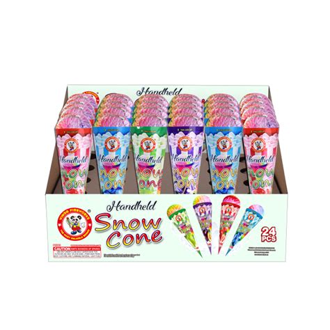 Handheld Snow Cone Big Johnson Fireworks