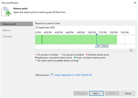 Step Select Restore Point User Guide For Vmware Vsphere