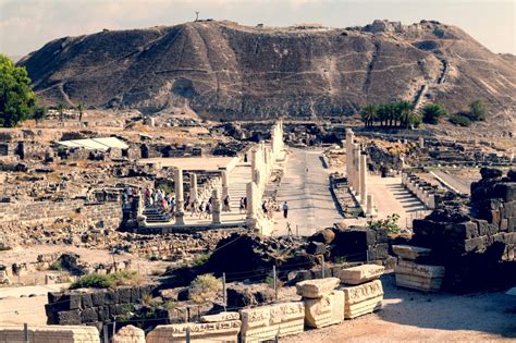 Beit Shean National Park The Jezreel Valley Israel Tours Guides