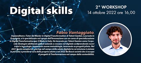 Digital Skills Nuovi Approcci Allinnovazione Dalla Strategia All