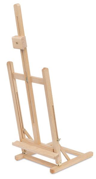 A Wooden Easel On A White Background