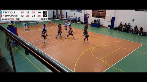 Live Serie C Girone C Volley Peccioli Vs Pediatuss Casciavola YouTube